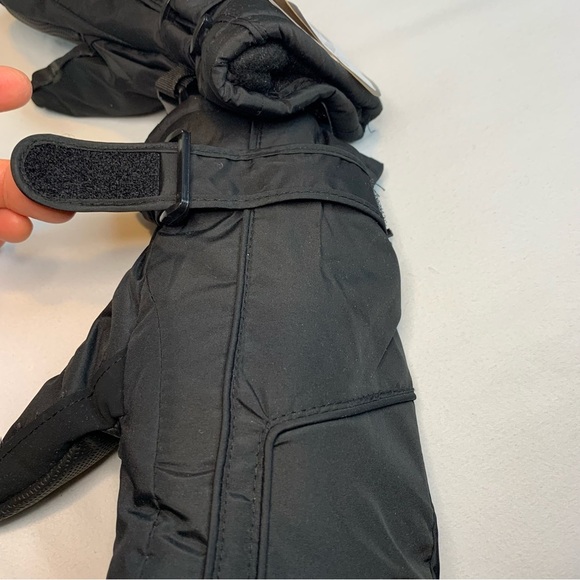 Kohls Igloos Ladies Waterproof 3 M Ski/Snow Black Mittens - Sz S/M - Picture 3 of 13